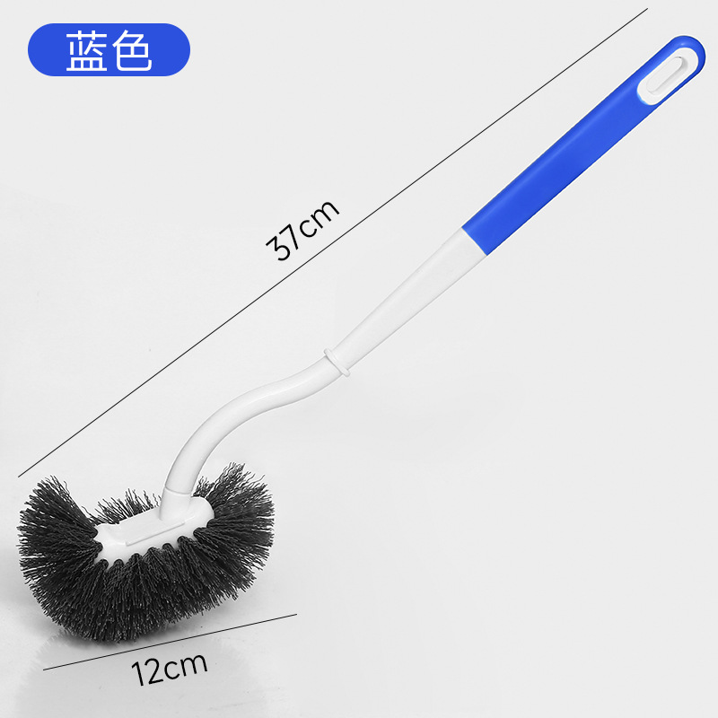 2025 new toilet brush household no dead angle toilet cleaning brush soft fur long handle bathroom wall hanging toilet cleaning brush full figure