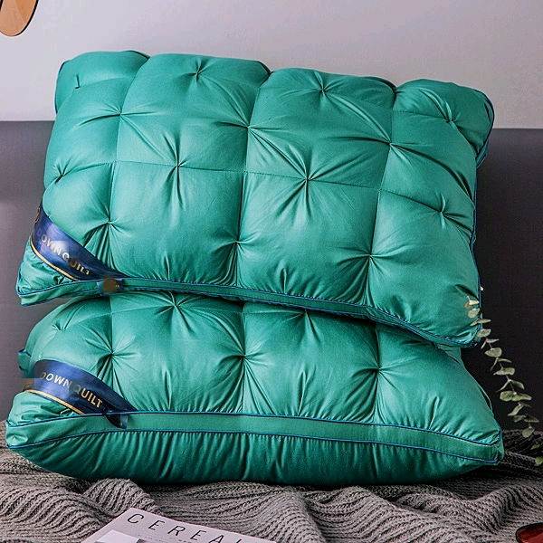 twisted 48 × 74cm star hotel high and low pillow household non-collapse cervical pillow insert washable pillow inner Specification drawing