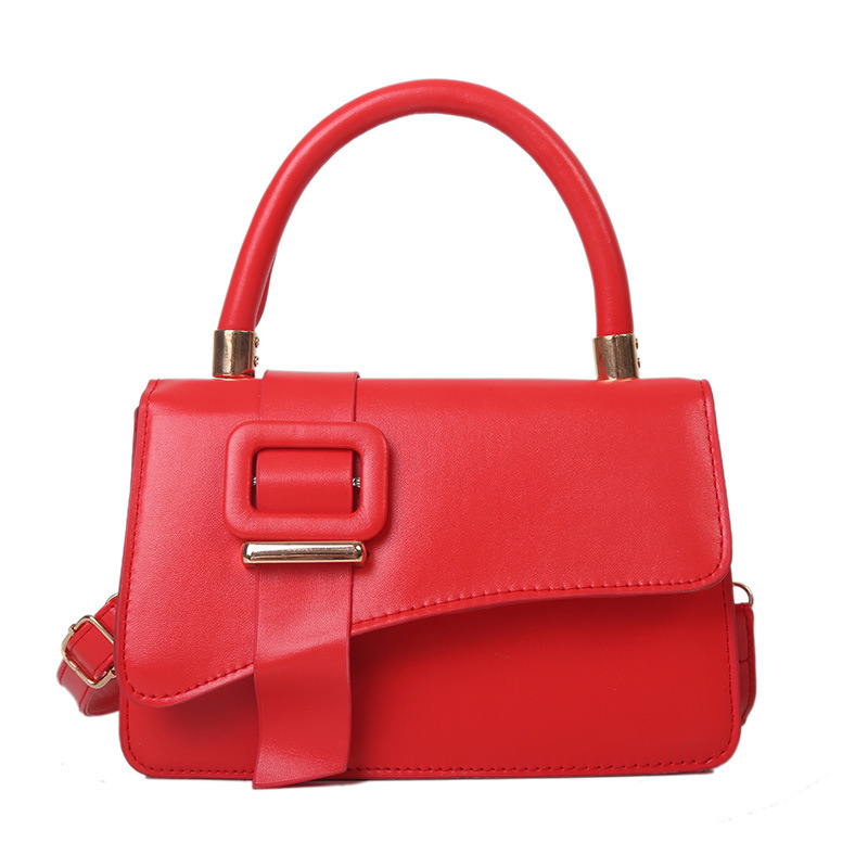cross-border fashion textured handbag bag new shoulder messenger bag shoulder bag handbag simple fashion small details Picture