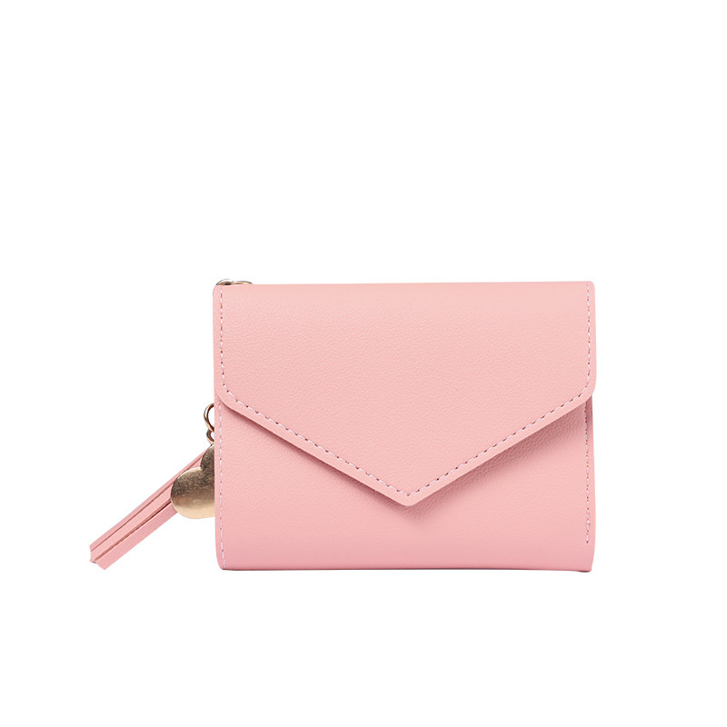 factory direct sales new ladies' purse women's tassel pendant litchi pattern wallet card holder coin purse in stock wholesale Item Picture