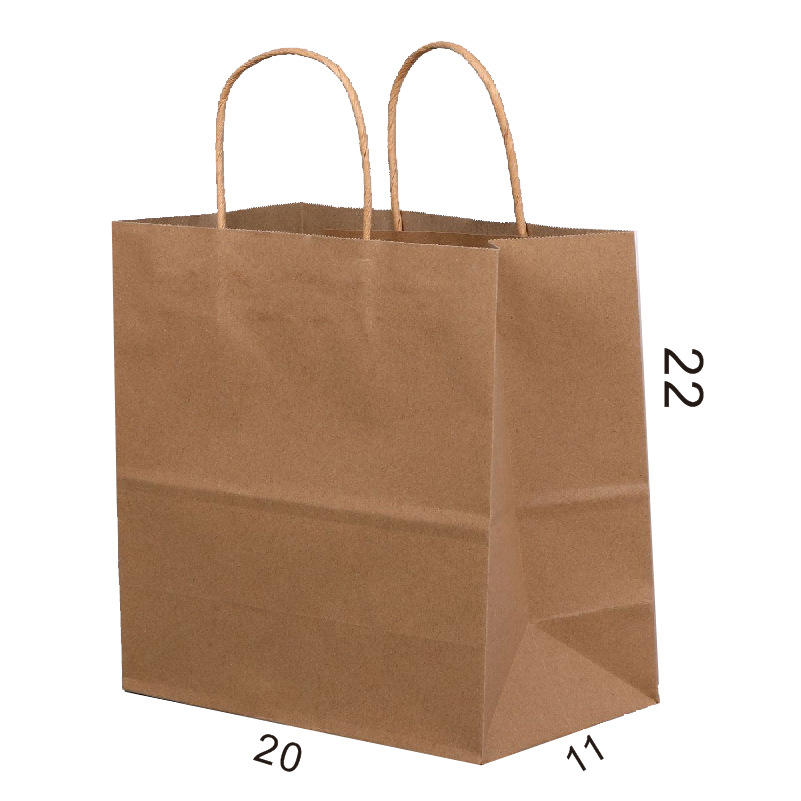 takeaway paper bag packing bag customized kraft paper portable paper bag baking gift bag paper milk tea coffee bag printed logo Application Scenario