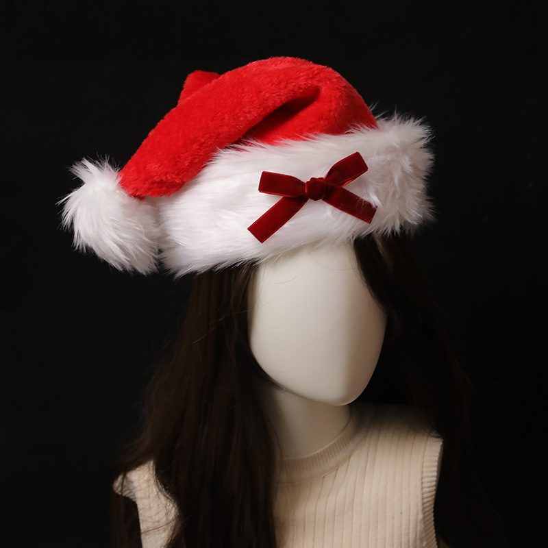 christmas hat children adult santa hat christmas hat decorations decoration supplies gift gift full figure