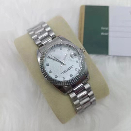 factory supply lao jia log series business casual solid three-bead steel belt quartz watch men's famous watch details Picture