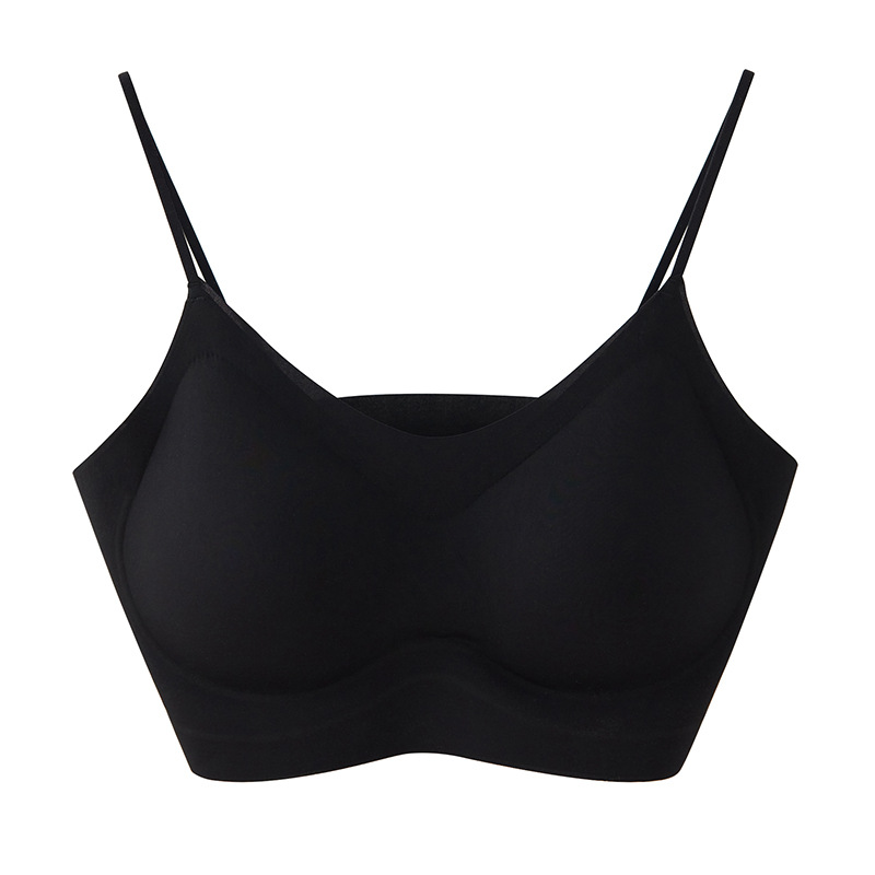 cerotich no size vest bra women's summer comfortable breathable underwired push up breast holding beauty back underwear details Picture