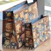 factory wholesale cowboy butter bear gift bag thickened and large-capacity kraft paper buggy bag gift handbag Specification drawing