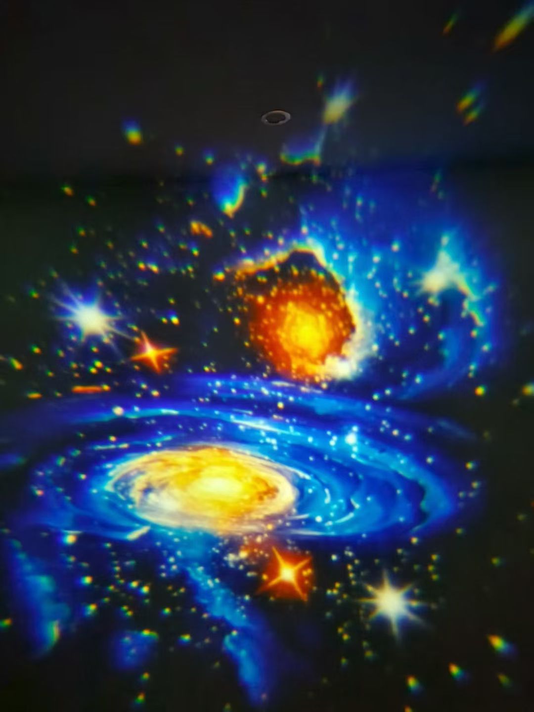 Cross-border high-definition focusing projection light, starry sky and Milky Way projection light, high-definition starry sky light, creative gift, bedroom atmosphere light, globe, Milky Way starry sky light, 12 high-definition film gifts, bedroom and living room starry sky atmosphere light projection detail image 4