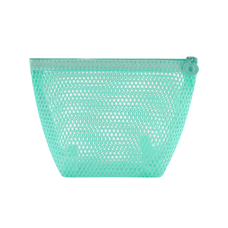 dopamine color square bag portable mesh cosmetic bag lipstick small square bag storage bag grid napkins dispenser bag details Picture