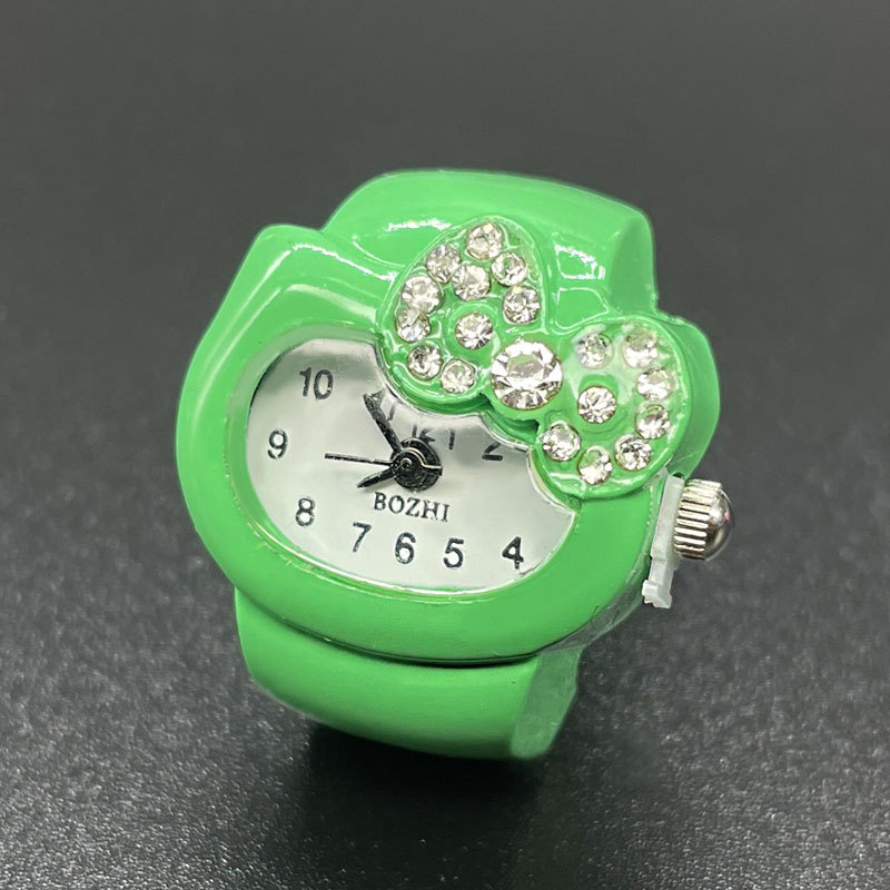 [ring watch factory store] amazon hot diamond-studded ring watch simple all-match women's jewelry wholesale Specification drawing