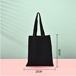 canvas bag custom printed logo handbag canvas bag teacher's day gift shopping bag student training class high sense Specification drawing