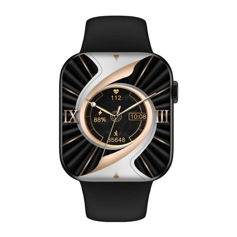 strictly selected huaqiang north s10 bluetooth watch narrow edge multi-function sports health smart island smart watch foreign trade Specification drawing