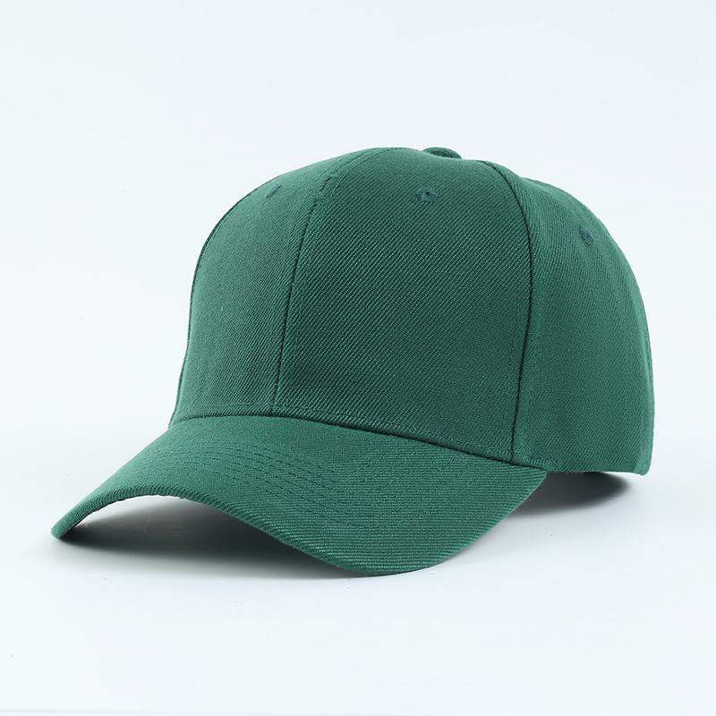 cross-border versatile black baseball cap men's peaked cap women's embroidered printed logo work cap advertising cap Application Scenario