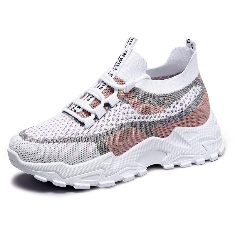 women's shoes fall new cross-border soft bottom lightweight dad shoes women's shoes plus size breathable sneakers details Picture