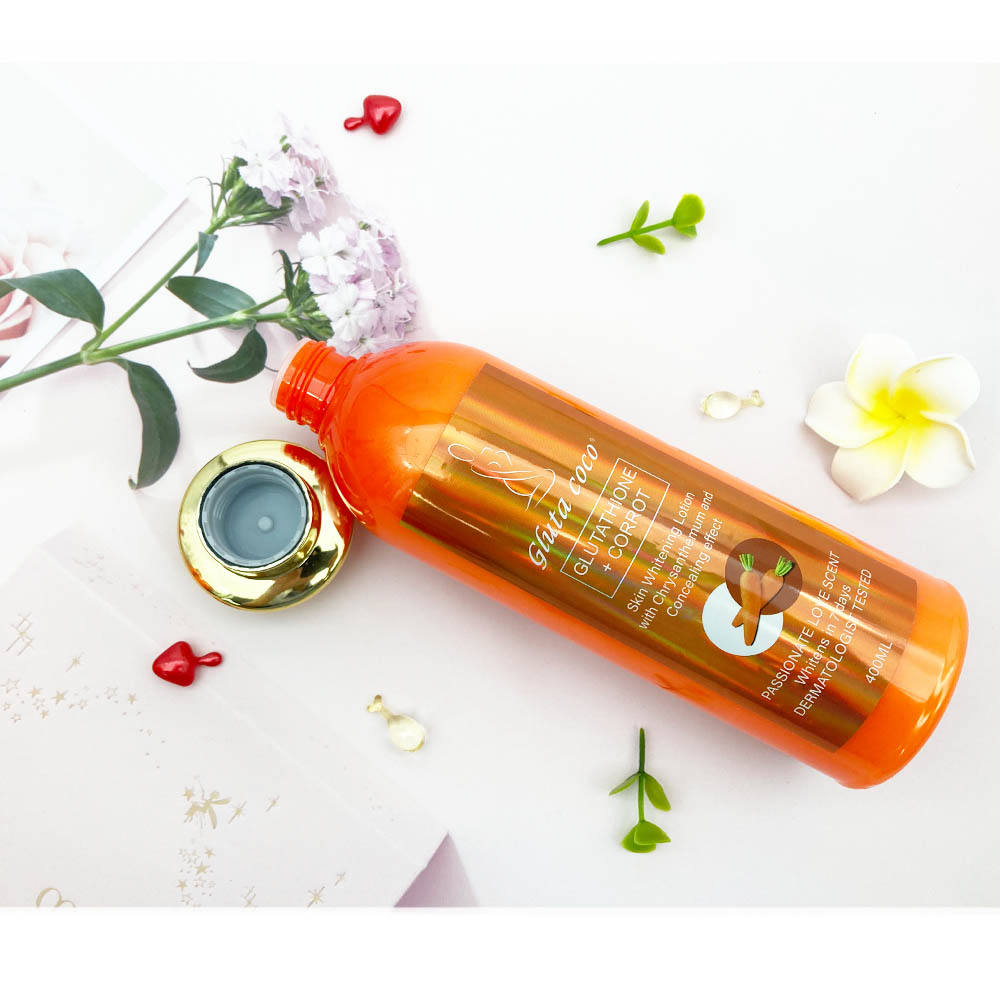 The Super Active Glutathion &Carrot Whitening Lotion in 7day Application Scenario
