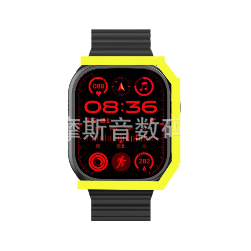 2025 new smart watch d96 multifunctional 7in1 strap huaqiang north watch boys suit cross-border hot Item Picture