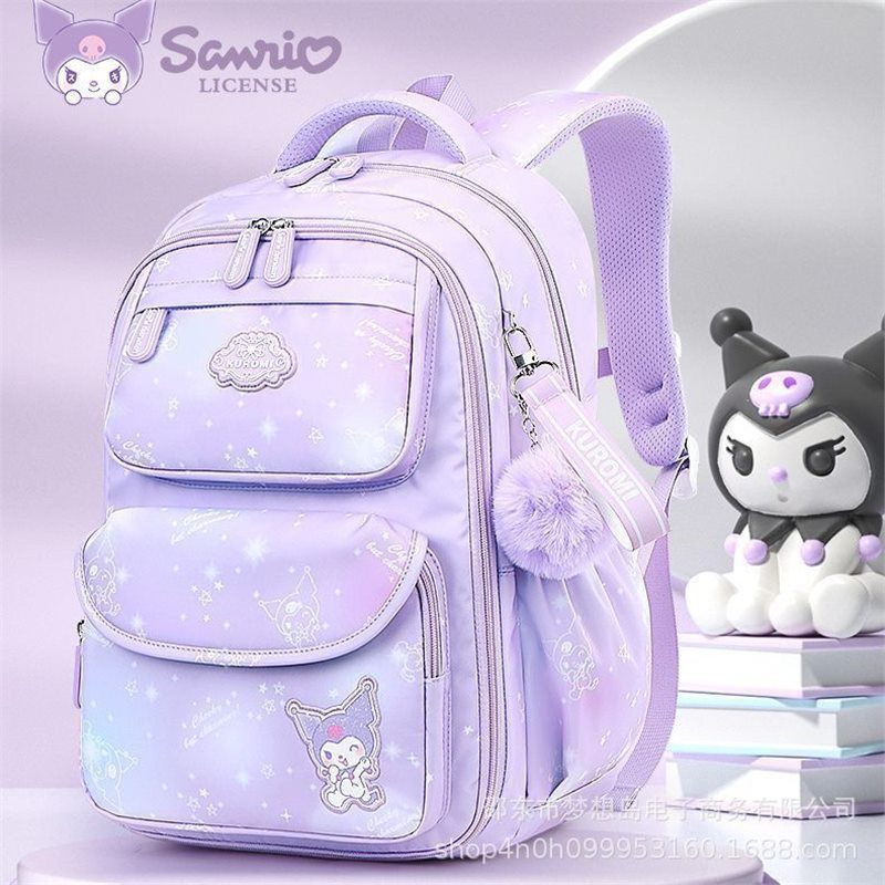 2025 new sanrio primary school schoolbag female grade 1 to grade 3 to grade 6 girls girls girls children burden reduction Specification drawing