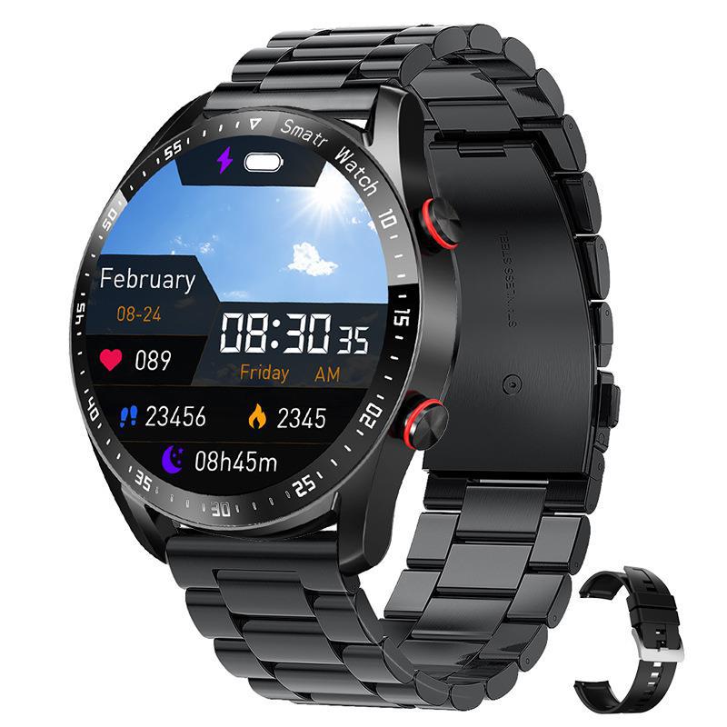 hw20 smart watch ecg + ppg business stainless steel strap 1.46 large screen bluetooth calling smart watch Item Picture