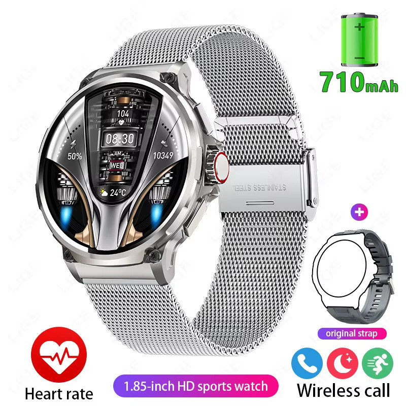 cross-border v69 smart watch 1.85-inch bluetooth calling large screen heart rate blood oxygen multi-sports waterproof smart watch Specification drawing