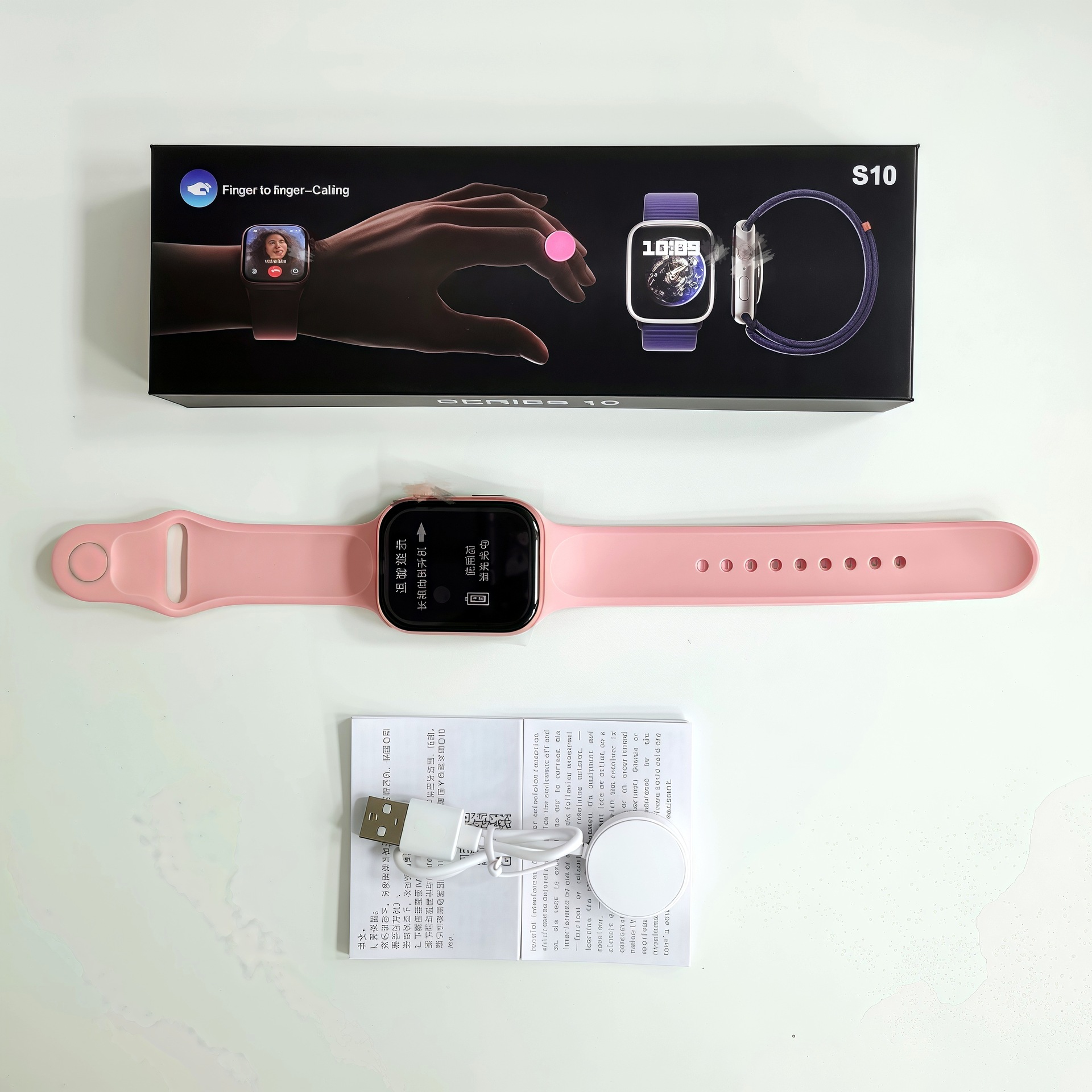 e-commerce hot-selling product huaqiang north s10 smart watch bluetooth calling lingdong island men's and women's sports watch source factory Application Scenario
