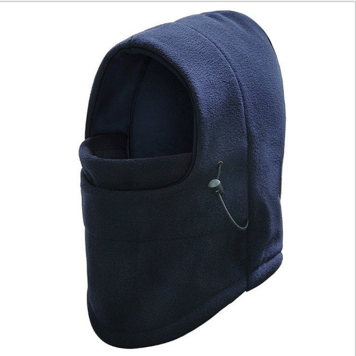 outdoor fleece hat winter thickening exercise ski cap thermal headgear mask scarf cycling wind-proof cap face care cap Application Scenario