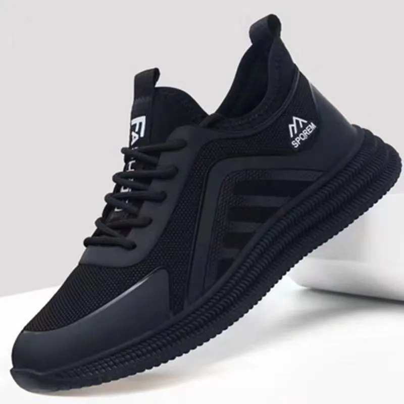 cross-border men's shoes comfortable lace-up casual shoes trendy round toe internet celebrity same lightweight breathable wholesale men's sneakers Application Scenario