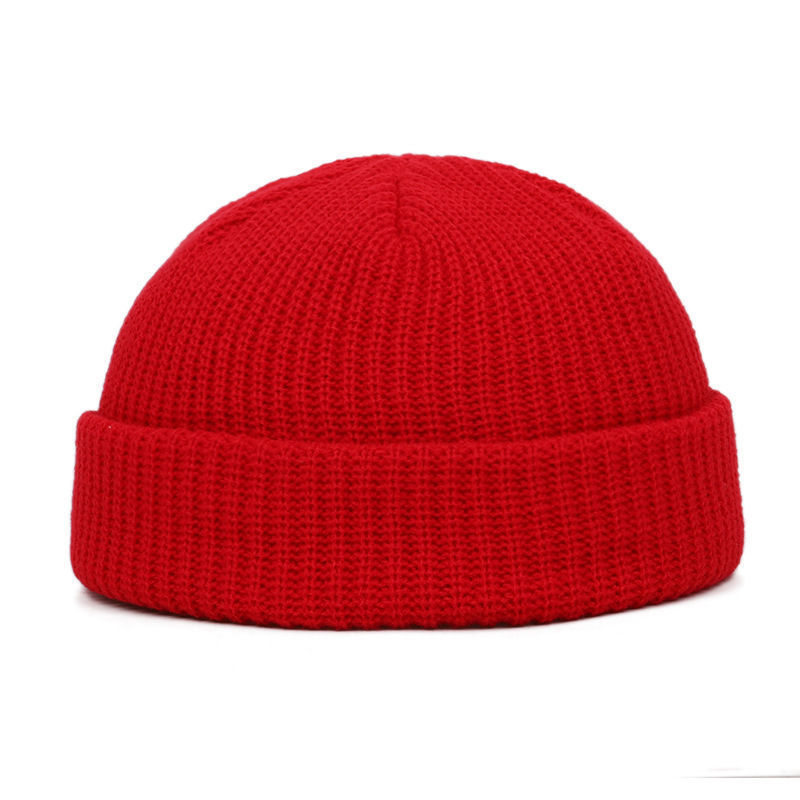 hat couple autumn and winter thin foreign trade hat knitted hat men and women warm pullover cap women beanie hat melon peel chinese landlord hat Specification drawing