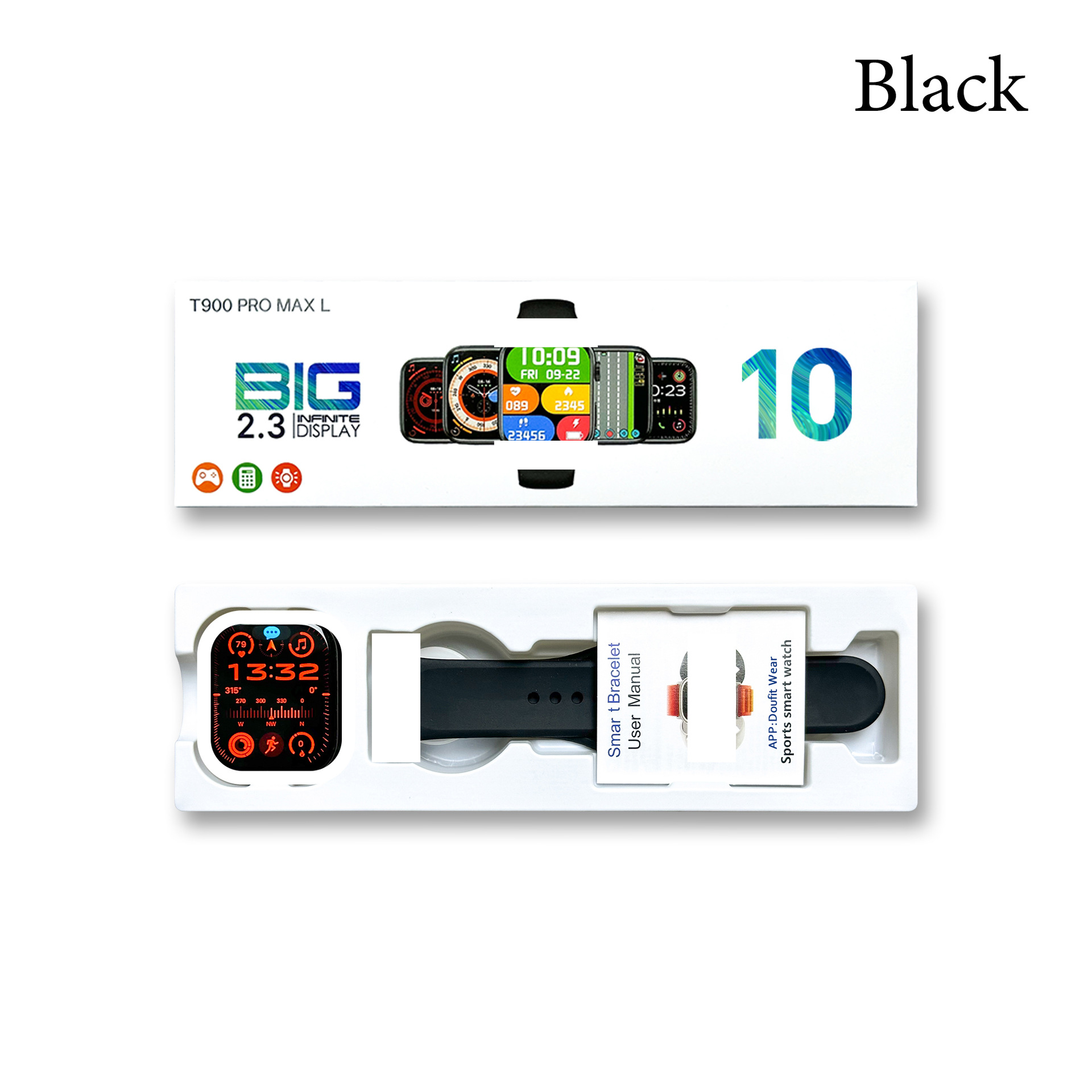 cross-border t900 pro max l smart watch large screen watch10 rotating sports call s9s8 smart watch Application Scenario