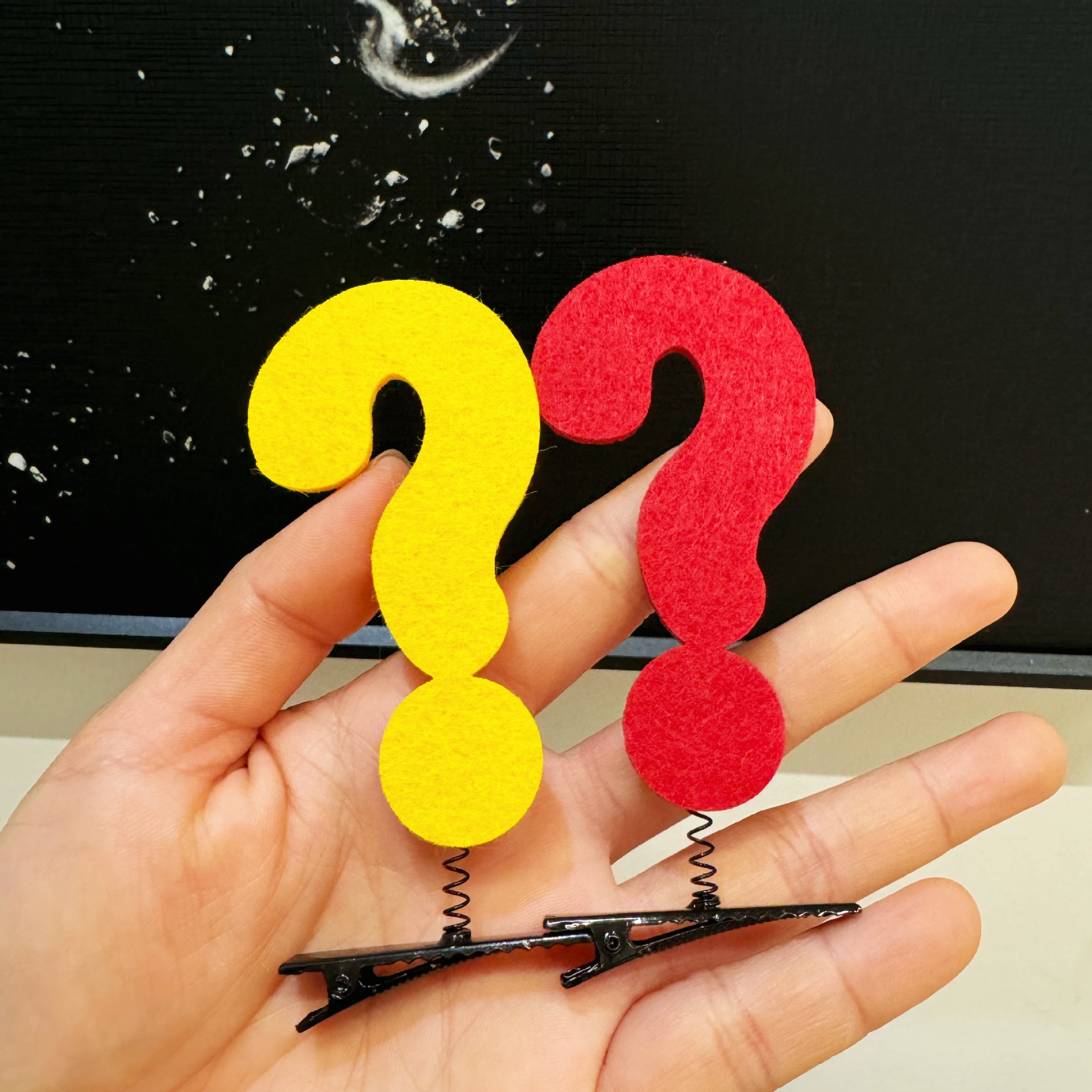 children's day creative arrow symbol barrettes internet celebrity selling cute funny duckbill clip cute hair accessories cross-border wholesale Specification drawing