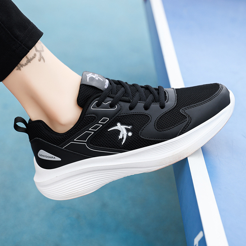 joni danlai brand sneakers women's shoes autumn breathable mesh shock absorption light running shoes non-slip soft bottom travel full figure