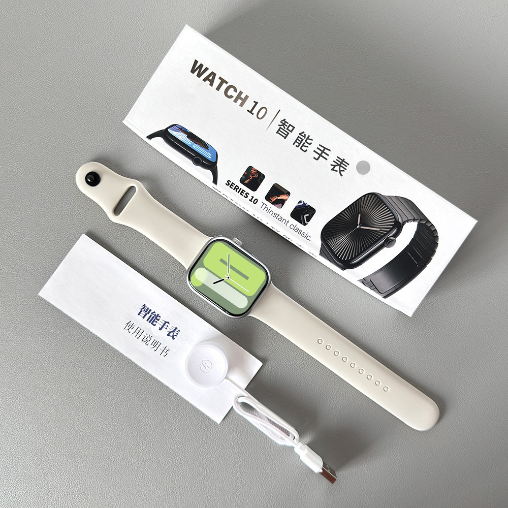 2025 huaqiang north s9 smart watch smart island bluetooth calling heart rate cross-border men's s10 sports watch Item Picture