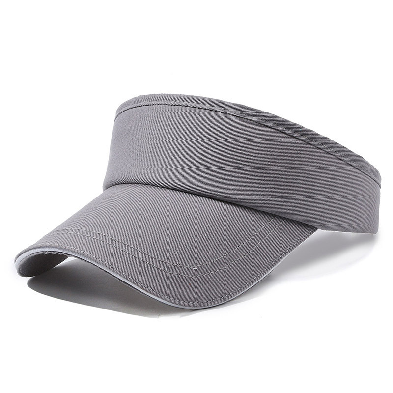 solid color light board topless hat printed logo outdoor sports sun-proof peaked cap summer travel agency advertising hat Application Scenario