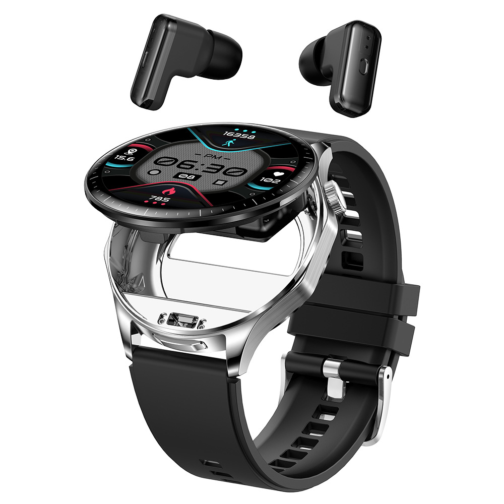 cross-border t98 earphone watch two-in-one sports watch sleep monitoring long endurance bluetooth calling smart watch Specification drawing