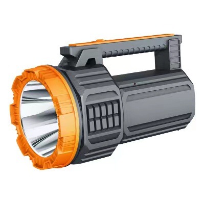 kangming portable lamp searchlight flashlight led high-power long-range security patrol emergency flood control fire protection Item Picture