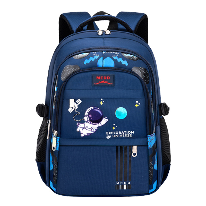 new primary school student schoolbag burden-reducing spine protection large capacity lightweight 1-3-6 grade waterproof children backpack Item Picture