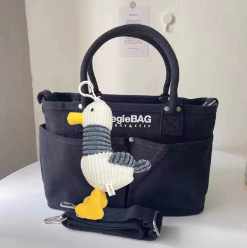 japanese vegiebag mummy bag portable baby diaper bag outdoor lightweight large capacity mom bag women's canvas tote bag Item Picture