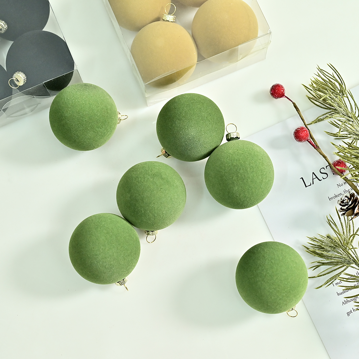 圣诞装饰品实物图