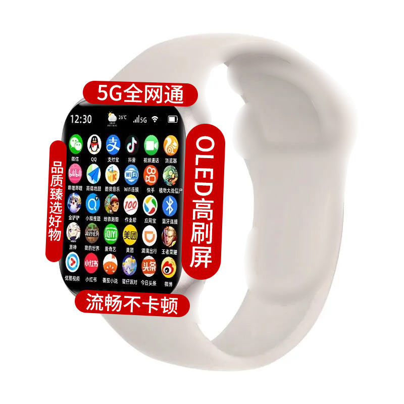 huaqiang north watch s10 smart watch card-inserting full netcom full-function photo download app positioning gps details Picture
