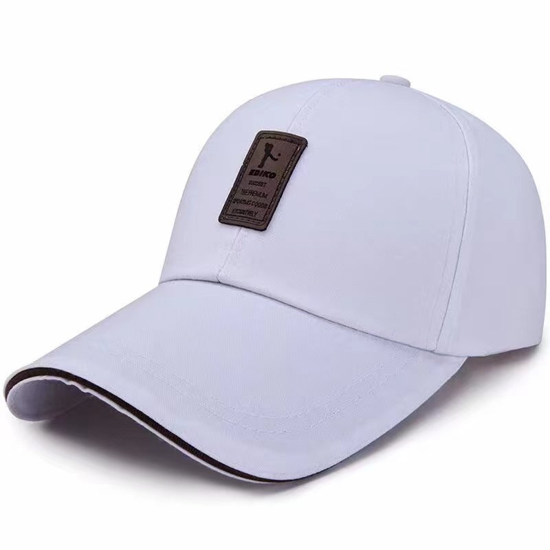 hat men's new style spring and autumn baseball cap canvas peaked cap wholesale outdoor broad-brimmed hat four-season hat leisure wholesale Item Picture