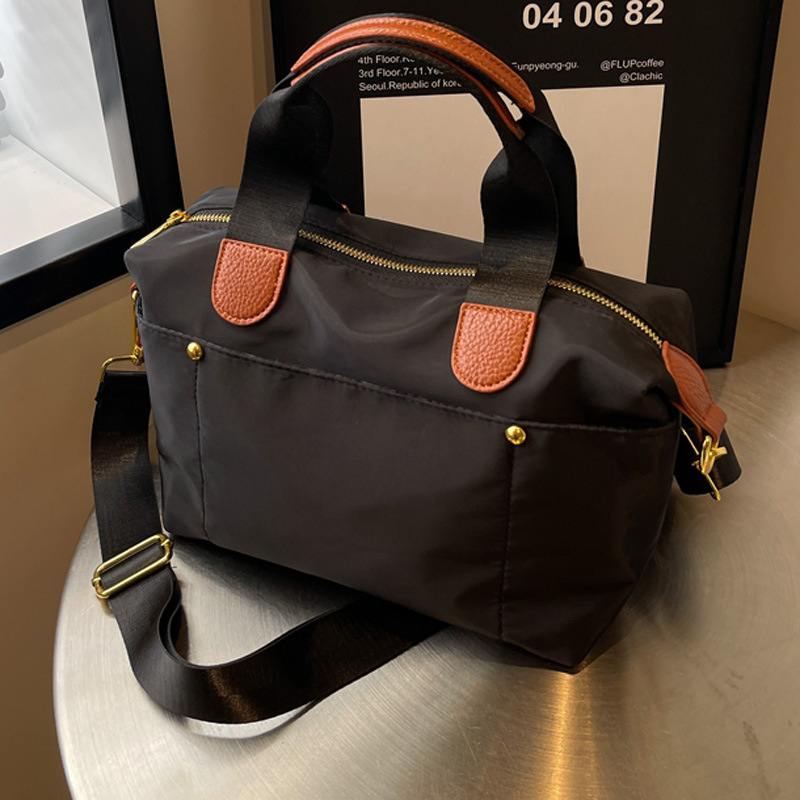 cross-border women's bag fashion messenger bag casual shoulder handbag bags large capacity travel simple tote big bag details Picture