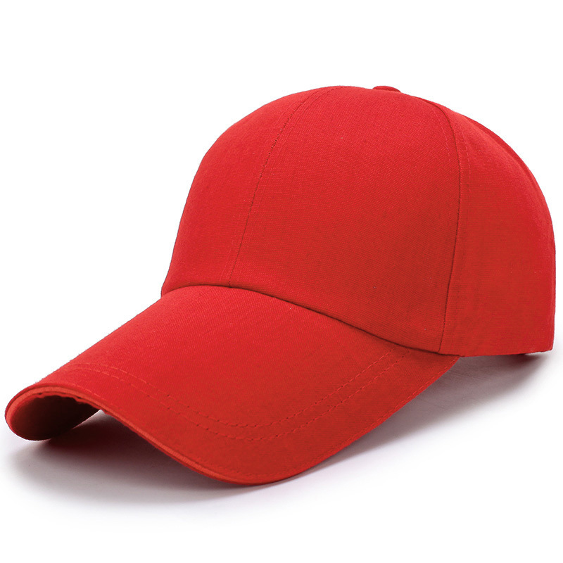 men's and women's baseball cap advertising sun hat outdoor lengthened brim sun hat sandwich hat full figure
