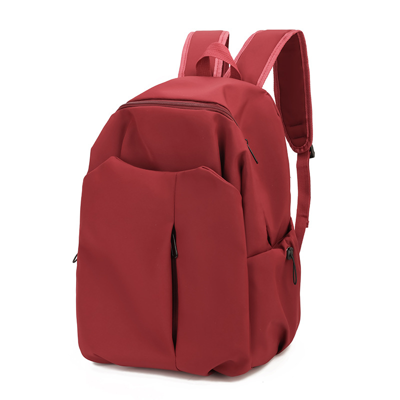 high-grade large-capacity schoolbag junior high school student stain-resistant casual travel backpack business commute schoolbag male middle school details Picture