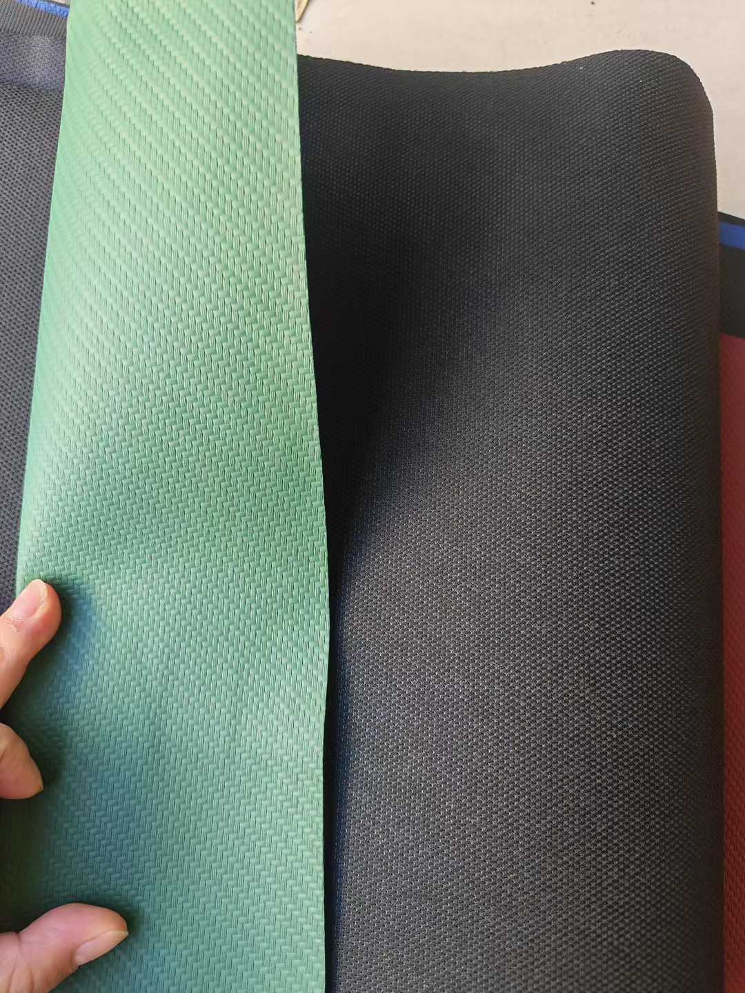 仿皮膜新款草席纹 小足球 斜纹 钻石纹皮革03