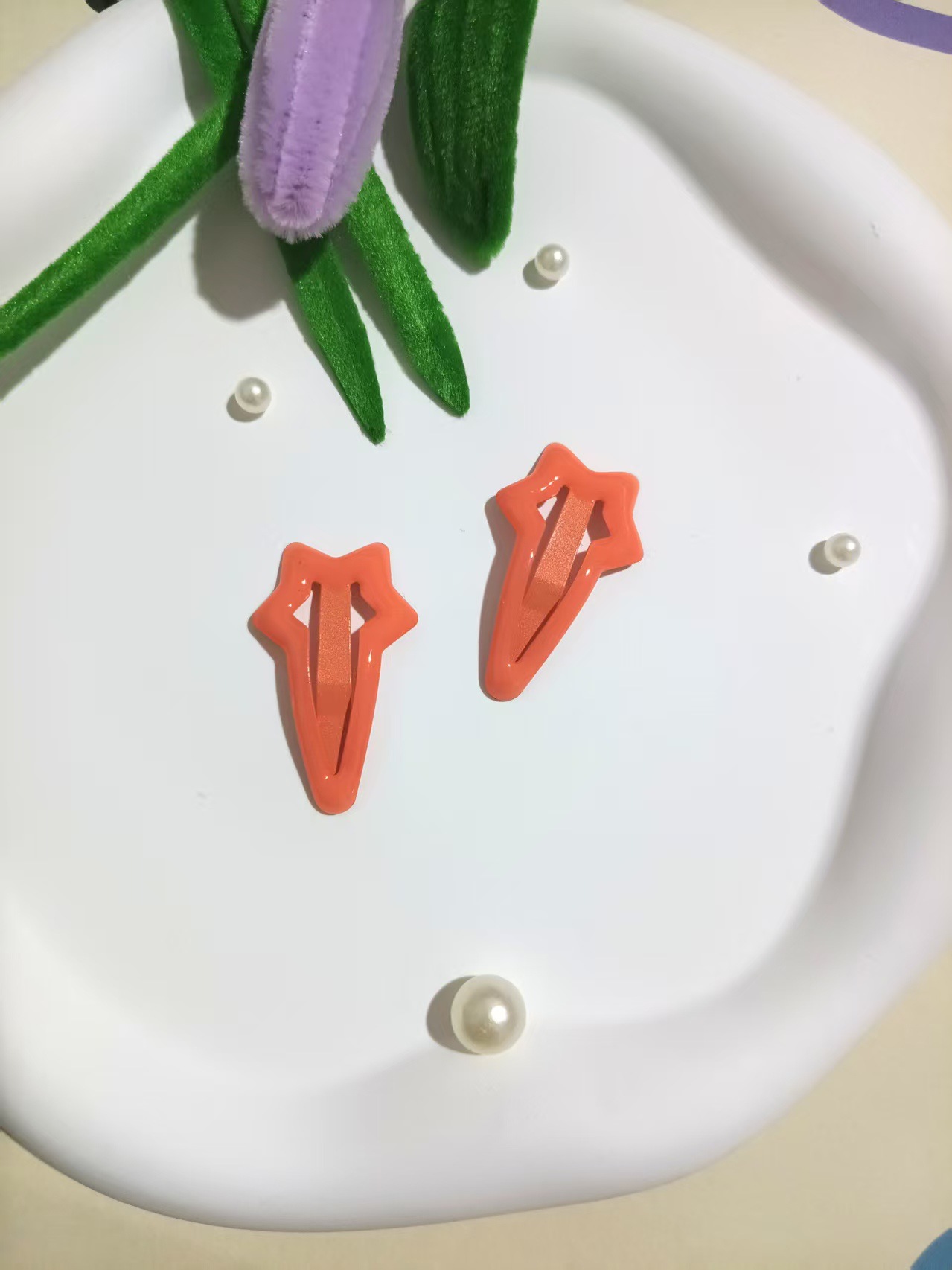 new dopamine children barrettes cute girl color bb clip korean style candy color cropped hair clip barrettes small clip headwear Specification drawing