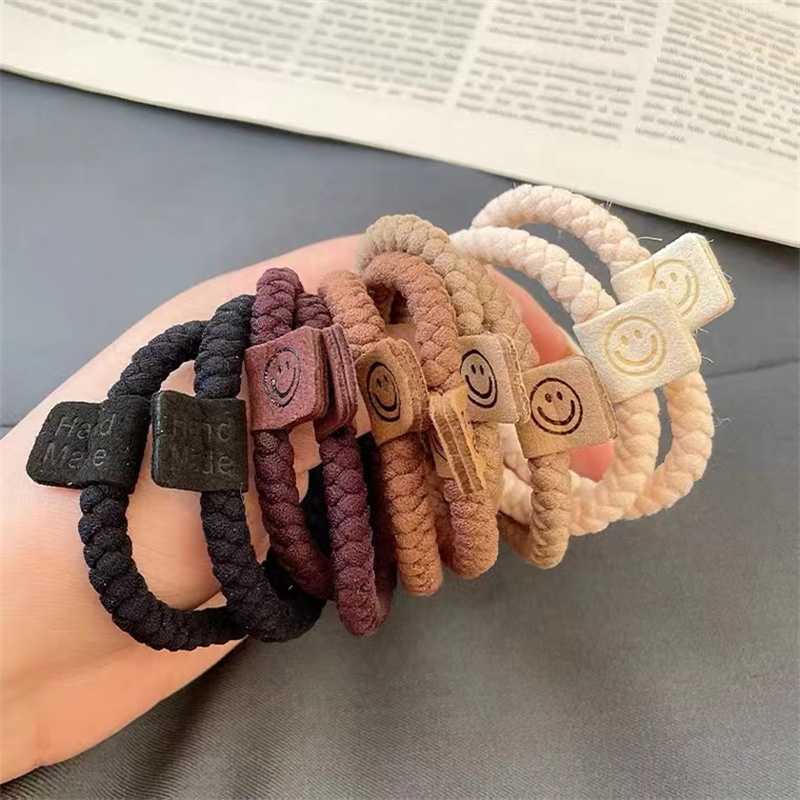 时尚条纹肠圈发圈女士碎花扎头绳发饰发带多色可选方巾发圈配件