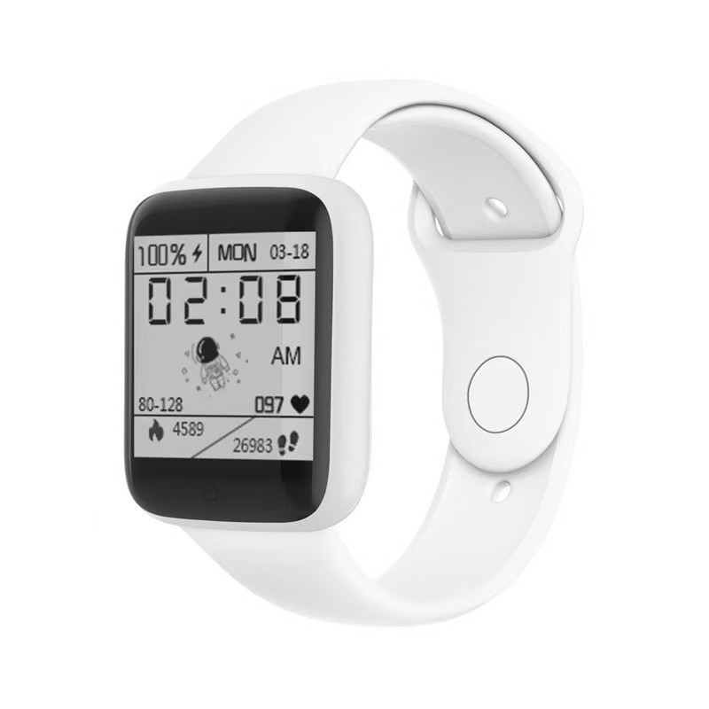 cross-border hot y68 smart bracelet sports heart rate monitoring information push weather synchronization d20 smart watch Item Picture