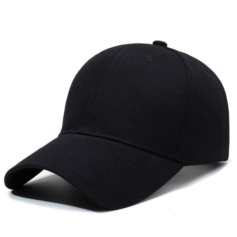 baseball hat can be customized logo pure cotton printing men and women embroidery high-end sunshade advertising light board duck tongue work cap Specification drawing