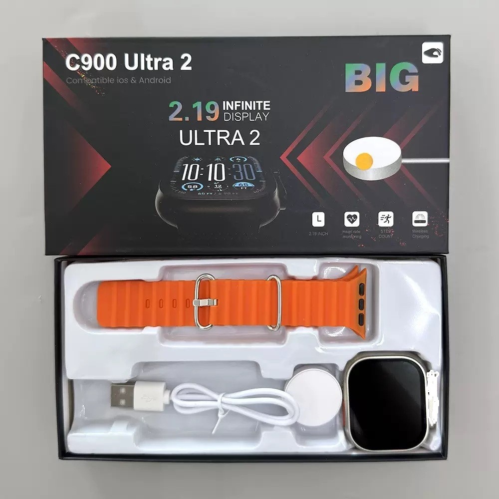 source factory c900ultra2 smart watch huaqiang north s9ultra2 bluetooth calling men's sports watch thumbnail