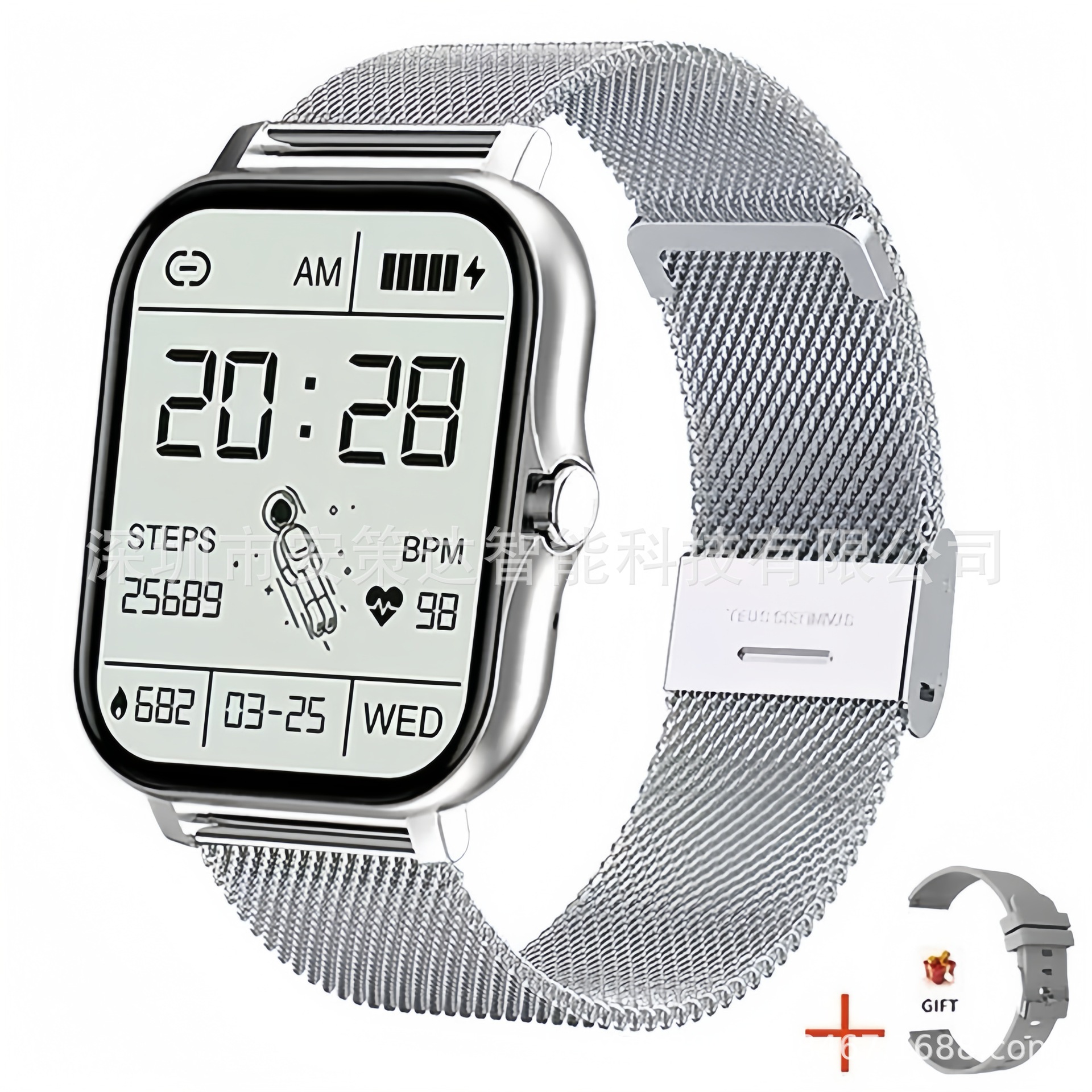 l13 smart watch y13 smart watch huami bluetooth calling message reminder heart rate sport step counting leisure details Picture