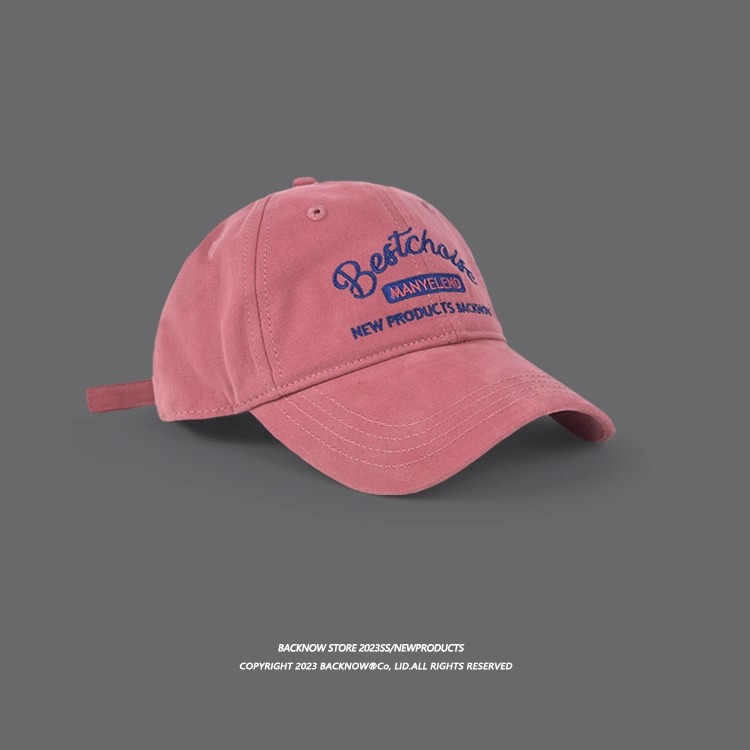 hat women's 2024 new summer baseball cap small face peaked cap original american retro easy matching soft top Specification drawing