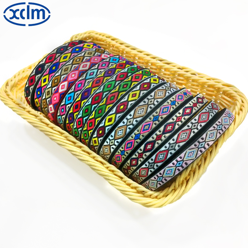 In stock: 1.4cm ethnic straps, retro geometric jacquard straps, embroidered straps, hemmed bags, clothing accessories, lace