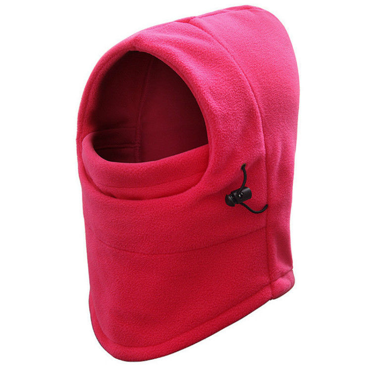 outdoor fleece hat winter thickening exercise ski cap thermal headgear mask scarf cycling wind-proof cap face care cap details Picture